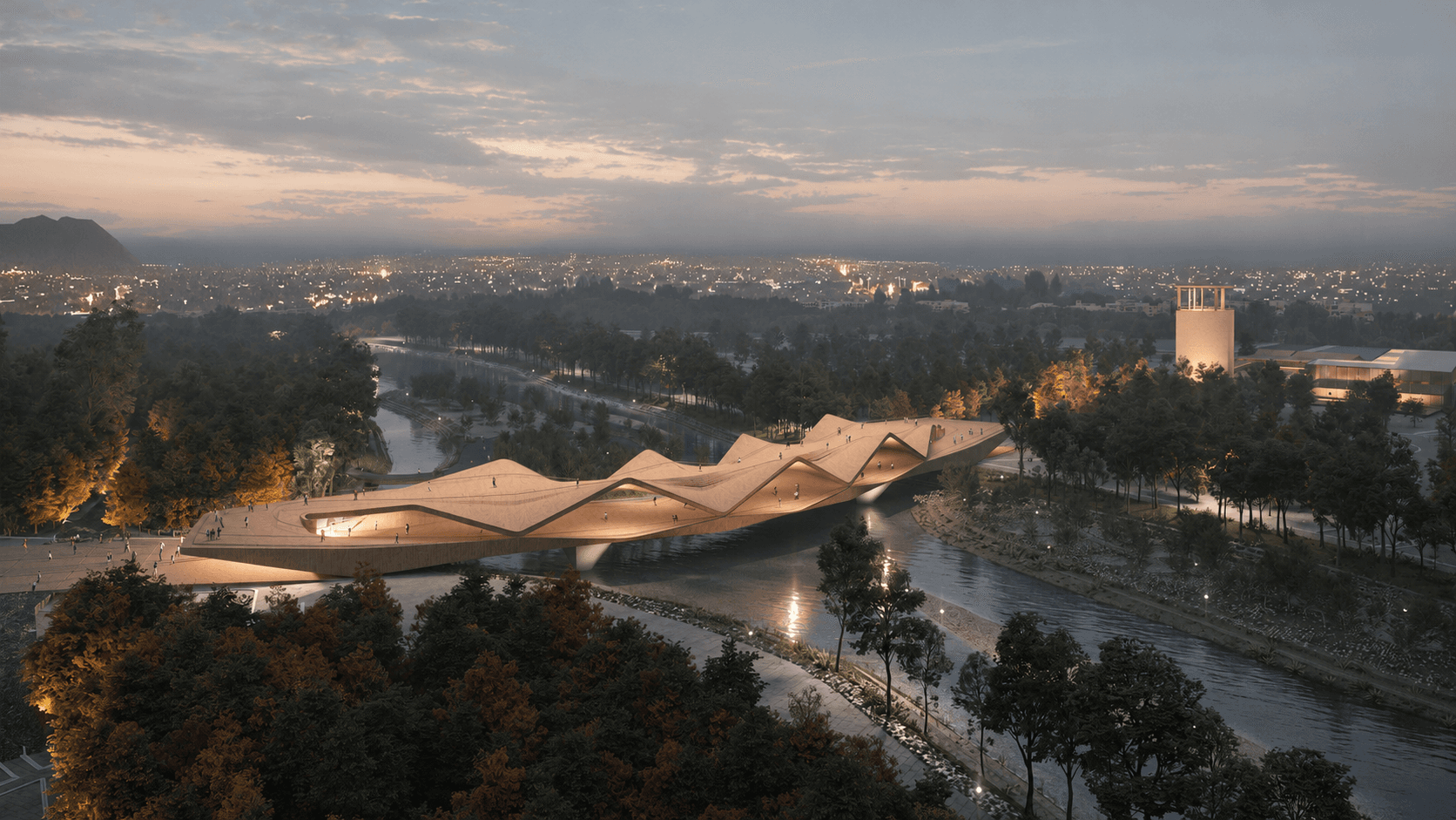 Seven Platforms architecture challenge visual