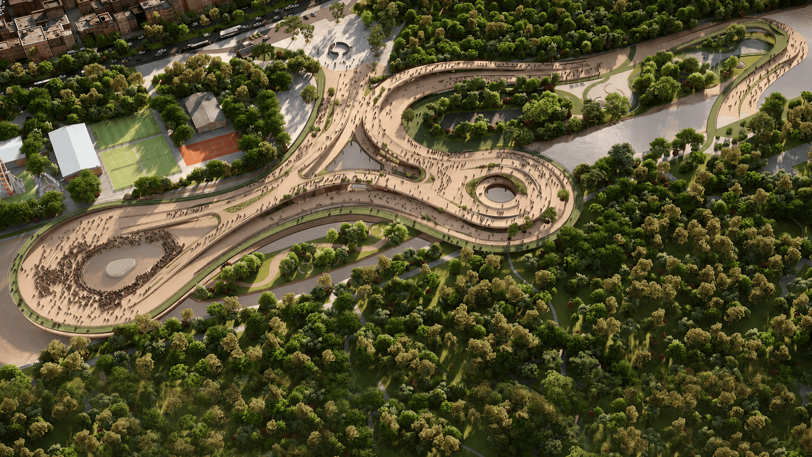 Seven Platforms architecture challenge visual