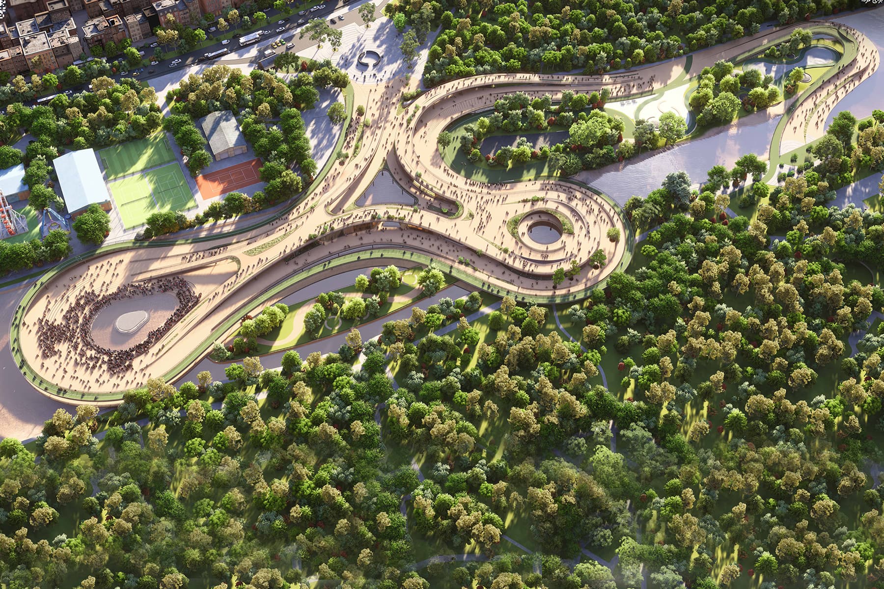 Seven Platforms architecture challenge visual