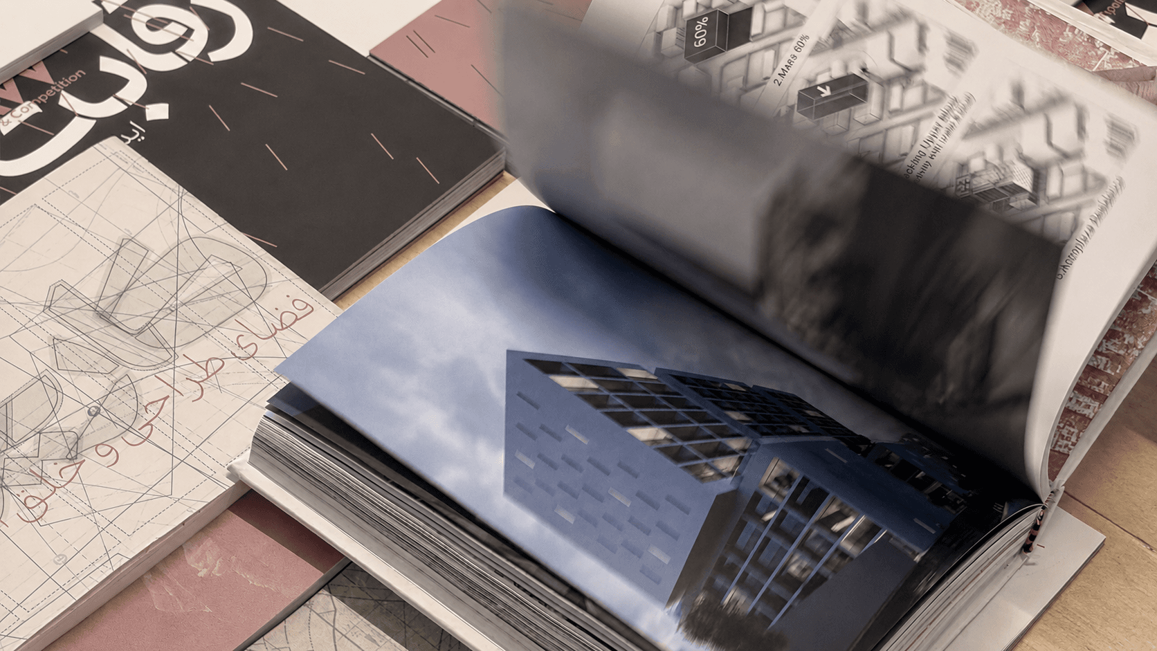 An open RootPlat publication spread