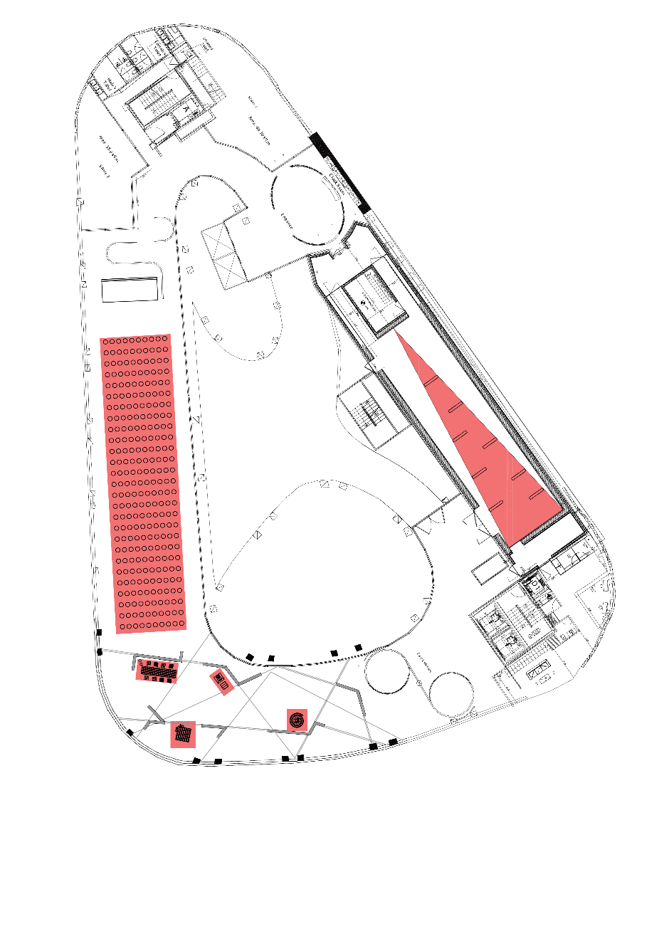 Plan of the Red event at Platform Eight